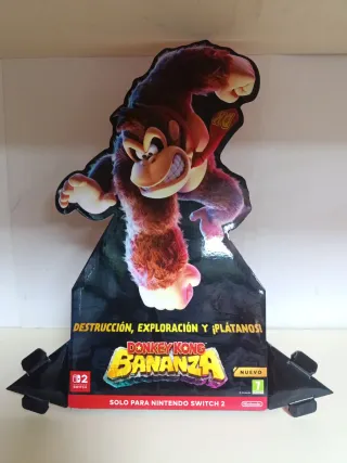 Cartel Figura Donkey Kong Bananza Nintendo Switch