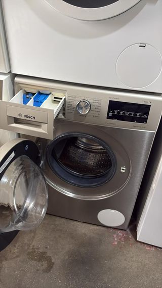 Lavadora Bosch 8kg 1400RPM A+++ Inox