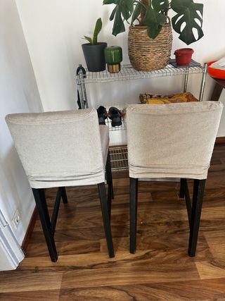 Taburetes altos Bergmund Ikea (2 unidades)