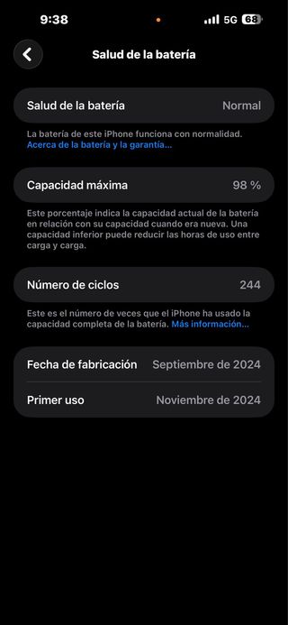 iPhone 16 Plus 128 GB Rosa
