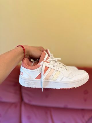 Adidas Talla 38 Blancas y Rosas