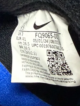 Nike Blazer Roam Mid Botas Negras y Azules