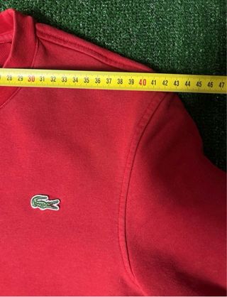 Felpa Lacoste Rossa Taglia S