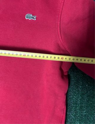 Felpa Lacoste Rossa Taglia S