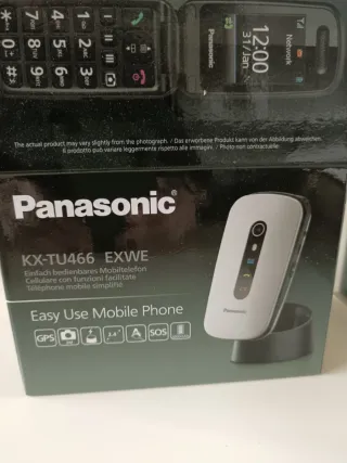 Cellulare Panasonic KX TU446 EXWE Bianco