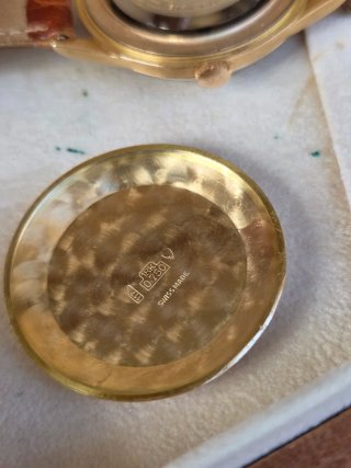 Eberhard 18k Oro Automatico Vintage