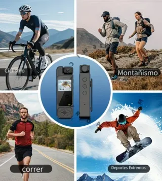 Cámara Corporal Portátil 2K