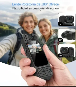 Cámara Corporal Portátil 2K