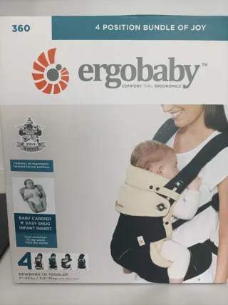 Ergobaby 360 Portabebés 4 Posiciones