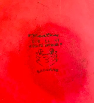 Tegame smaltato rosso