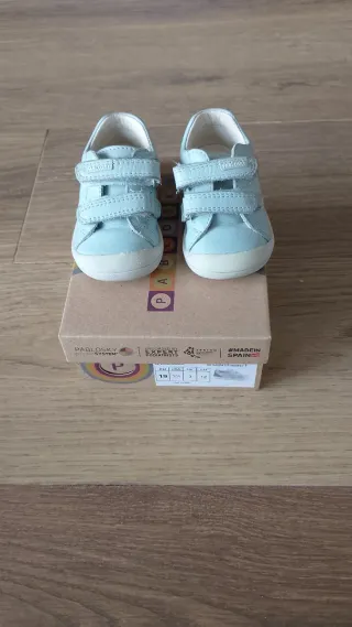 Botitas Pablosky niño azul talla 19