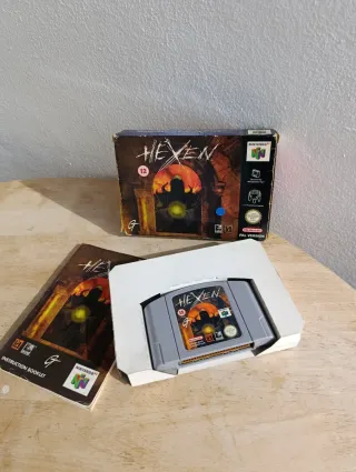 Hexen n64 Nintendo 64 videojuego  Todo original