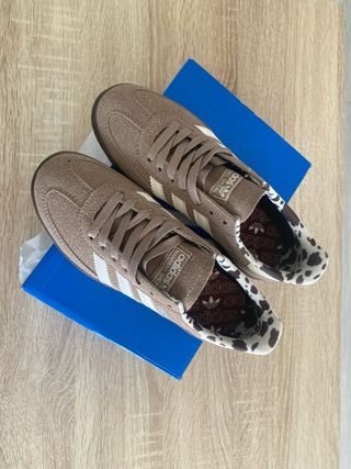 Adidas Spezial Marrones Estampado Vaca