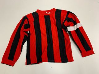 Maglia calcio vintage bambino Milan anni '70