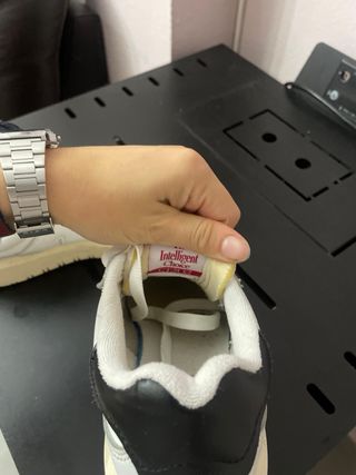 New Balance Talla 37 Beige/Blanco