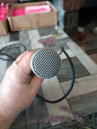 Micrófono Goodman Plata