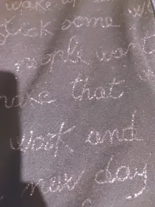 Felpa Urban Glam Vintage Nera Argento