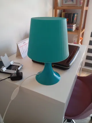 Lámpara infantil azul