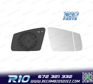 CRISTAL ESPEJO BASE DERECHO MERCEDES CLASE C W204 11-14
