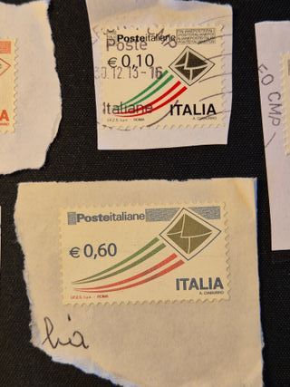 Lotto 10 Francobolli Poste Italiane