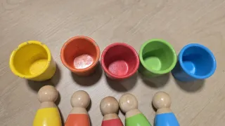 2 Juguetes Montessori Bloques Colores y Figuras