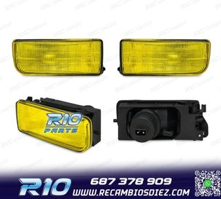 FAROS ANTINIEBLA BMW SERIE 3 E36 CRISTAL AMARILLO OPACO