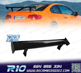 ALERON SPOILER BMW E46 SEDAN 98-01 LOOK GTS NEGRO BRILLO