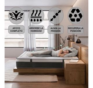 Colchón Viscoelástico 120x200 Premium Firme