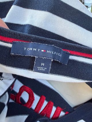 Jersey Tommy Hilfiger Rayas Rojas