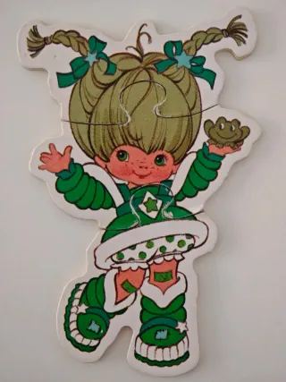 8 Puzzles de la serie Rainbow Brite, años 80