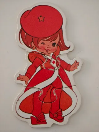 8 Puzzles de la serie Rainbow Brite, años 80