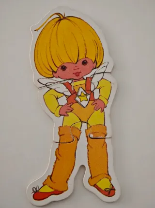 8 Puzzles de la serie Rainbow Brite, años 80