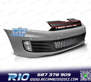 PARAGOLPES DELANTERO VOLKSWAGEN VW GOLF 6 08-12 PDC LOOK GTI