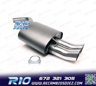 SILENCIOSO ESCAPE BMW SERIE 3 E90 E91 2005- x2 DTM