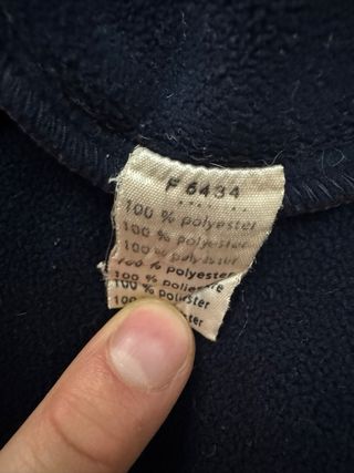 Sudadera polar Lacoste media cremallera