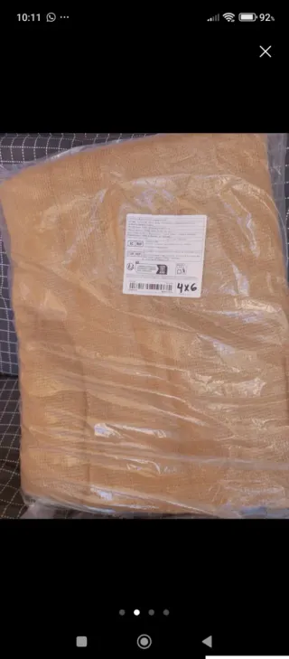 Toldo  Beige Nuevo sin estrenar, acrilico