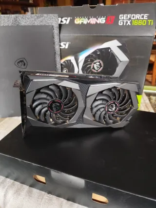 Tarjeta Gráfica MSI 1660Ti GAMING X