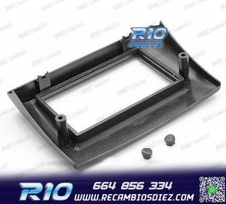 MARCO NEGRO PARA RADIO 2-DIN PARA FIAT STILO