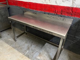 Mesa Acero Inoxidable 150x60x85