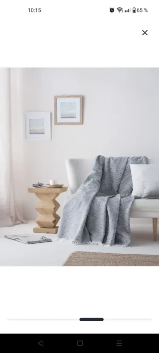 Manta Multiusos Algodón Geométrico 230x280