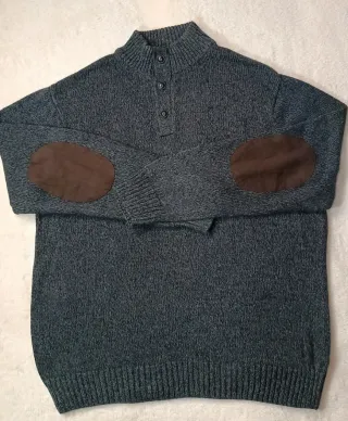 Ralph Lauren Chaps Jersey Gris Talla L/ XL  Hombre