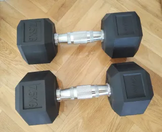 Juego de mancuernas CrossFit 7.5 kg (Par)