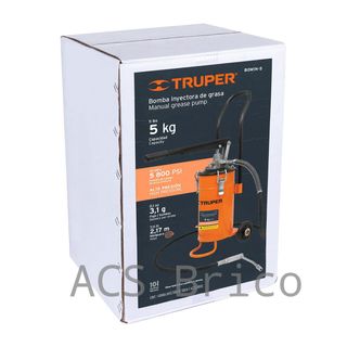 Bomba Inyectora Grasa 5 Kg - Truper
