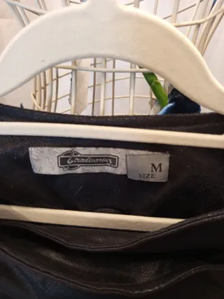 Chaqueta Stradivarius Negra Talla M