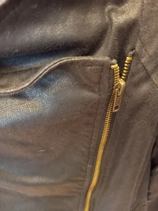 Chaqueta Stradivarius Negra Talla M