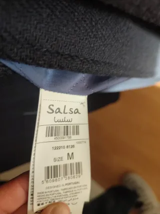 Abrigo Salsa azul marino