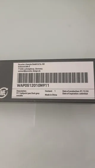 Caneta Porsche 911