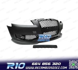 PARAGOLPES DELANTERO AUDI A3 8P 04-08 LOOK RS3 NEGRO