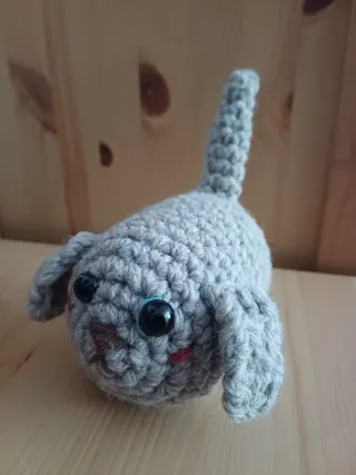 Perrito salchicha a crochet