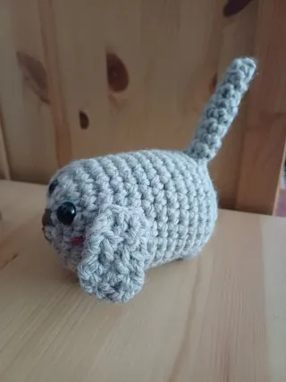 Perrito salchicha a crochet